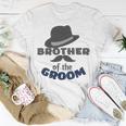 Brother Of The Groom Matching Bridal Party For Family Unisex T-Shirt Funny Gifts