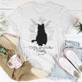 Cats Because People Suck Gift For Cat Lover Cat Quotes Tee People Suck Unisex T-Shirt Funny Gifts