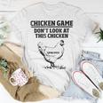 Chicken Game Funny Chicken Joke Unisex T-Shirt Unique Gifts