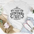 Copy Of 50Th Birthday Born 1972 Vintage Unisex T-Shirt Funny Gifts