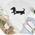 Dachshund Heart Dog Lover Unisex T-Shirt Funny Gifts