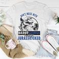 Daddysaurus Dad Husband Fathers Day Gift Matching Dinosaur Unisex T-Shirt Unique Gifts