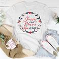 Dresses And Messes Mom Of Both Mother Day Gift Cute Gift Unisex T-Shirt Funny Gifts