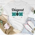 Dugout Mom V2 Unisex T-Shirt Funny Gifts