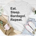 Eat Sleep Bardagol Repeat Unisex T-Shirt Funny Gifts