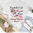 Friends Dont Let Friends Fight Arteriovenous Malformation Alone Unicorn Burgundy Ribbon Arteriovenous Malformation Support Arteriovenous Malformation Awareness Unisex T-Shirt Funny Gifts