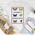 Funny The Butterfly Diversity Is Beatifull Tshirt Unisex T-Shirt Funny Gifts