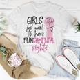 Girls Just Wanna Have Fundamental Human Rights Funny V2 Unisex T-Shirt Funny Gifts