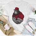 Gorilla Muscle Unisex T-Shirt Funny Gifts