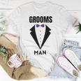 Groomsman Grooms Squad Stag Party Friends Themed Unisex T-Shirt Funny Gifts