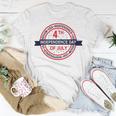 Happy 4Th Of July Usa Freedom Unisex T-Shirt Funny Gifts