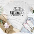 Hello Kindergarten V2 Unisex T-Shirt Funny Gifts