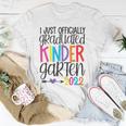 I Officially Graduated Kindergarten Graduation Class Of 2022 Education Unisex T-Shirt Unique Gifts