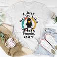 I Really Like This Penguin Ok Unisex T-Shirt Funny Gifts