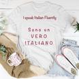 I Speak Italian Fluentlylanguage Italian Unisex T-Shirt Funny Gifts