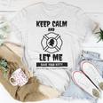 Keep Calm And Let Me Save Your Kitty Unisex T-Shirt Funny Gifts