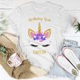 Kids 12Th Bday Outfit Unicorn Birthday Girl 12 Years Old Unisex T-Shirt Unique Gifts