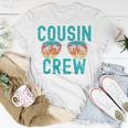 Kids Cousin Crew Family Vacation Summer Vacation Beach Sunglasses Unisex T-Shirt Funny Gifts