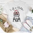 Life Is Golden Mom Funny Pomeranian Mom Unisex T-Shirt Funny Gifts