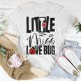 Little Miss Love Bug Unisex T-Shirt Funny Gifts