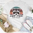 Live Fast Eat Trash 790 Shirt Unisex T-Shirt Funny Gifts