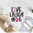 Live Laugh Bark 9 Trending Shirt Unisex T-Shirt Funny Gifts