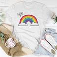 Love Wins Lgbt Kawaii Cute Anime Rainbow Flag Pocket Design Unisex T-Shirt Unique Gifts