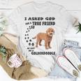 Mini Goldendoodle Quote Mom Doodle Dad Art Cute Groodle Dog Unisex T-Shirt Unique Gifts