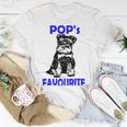 Miniature Schnauzer At Home Pops Favourite Multi Tasking Dog Unisex T-Shirt Funny Gifts