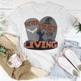 Never Trust The Living Unisex T-Shirt Funny Gifts