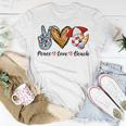 Peace Love Beach Summer Vacation 184 Shirt Unisex T-Shirt Funny Gifts