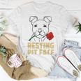 Pitbull Love I Love My Cute Pitbull 785 Shirt Unisex T-Shirt Funny Gifts