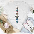 Planets Colour Unisex T-Shirt Funny Gifts