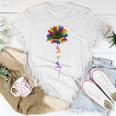 Rainbow Sunflower Love Is Love Lgbt Gay Lesbian Pride Unisex T-Shirt Unique Gifts