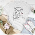 Rescue Cat Rescue Mom Adopt Dont Shop Pet Adoption T-shirt Personalized Gifts