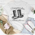 Ringmaster Of The Shitshow Unisex T-Shirt Funny Gifts