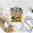 She Is My Valentine Cat Unisex T-Shirt Funny Gifts