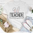 Teacher Bunny Easter Unisex T-Shirt Funny Gifts