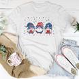 Three Gnomes Celebrating Independence Usa Day 4Th Of July Unisex T-Shirt Unique Gifts