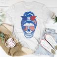 Ultra Maga Red White Blue Skull Unisex T-Shirt Unique Gifts