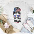Ultra Mega Messy Bun 2022 Proud Ultra-Maga We The People Unisex T-Shirt Unique Gifts