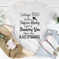 Vintage 1930 Woman Birthday Unisex T-Shirt Funny Gifts