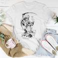 Vintage Death Xiii Tarot Card - Tarot Readers Gift Unisex T-Shirt Unique Gifts