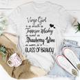 Virgo Girl Is As Sweet As Strawberry Unisex T-Shirt Funny Gifts