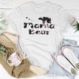 Womens Mama Bear Mom Life - Floral Heart Top Gift Boho Outfit Unisex T-Shirt Unique Gifts