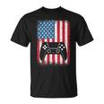 4Th Of July Video Game Gamer Kids Boys Men Usa Unisex T-Shirt