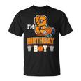 8Th Birthday Basketball Boy 8 Years Old Kids Unisex T-Shirt
