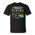Autism Awareness Support Autistic Kids Rock Spectrum Unisex T-Shirt