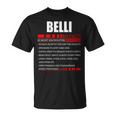 Belli Fact FactShirt Belli Shirt For Belli Fact Unisex T-Shirt