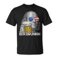 Ben Drankin Drunking Funny 4Th Of July Beer Men Woman Unisex T-Shirt